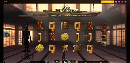NinjaMasterのプレイ画面