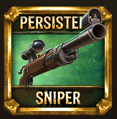 マネートレイン2のPERSISTENT SNIPERシンボル